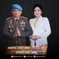 Kadiv Propam nonaktif Irjen Pol Ferdy Sambo bersama sang istri Putri Candrawathi. (Instagram @divpropampolri)