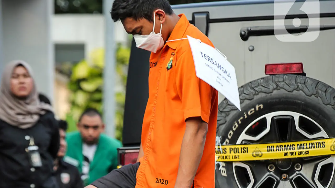 Mario Dandy dan Shane Lukas Peragakan 23 Adegan Rekonstruksi Penganiayaan David Ozora