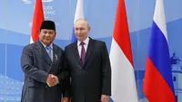 Putin dan Prabowo Bahas Kerja Sama Kapal hingga Nuklir