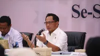 Cegah Gangguan Trantibum, Mendagri Imbau Pemda dan Forkopimda Jaga Kekompakan (Liputan6)