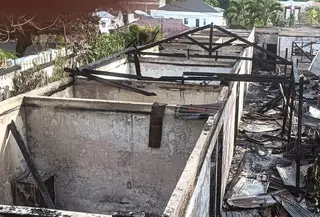 Kebakaran Panti Jompo Werdha Damai di Manado