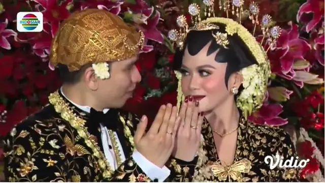 8 Momen Pernikahan Ifan Govinda dan Clarine Dieta, Mahar Unik Rp 12.122.021