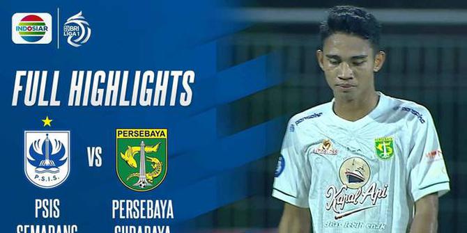 VIDEO BRI Liga 1: PSIS Semarang Melawan Persebaya Surabaya Berakhir Imbang Tanpa Gol