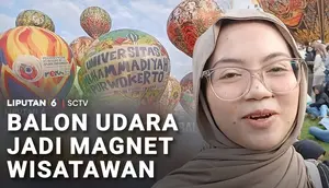 Ribuan Orang Tumpah Ruah di Festival Balon Udara