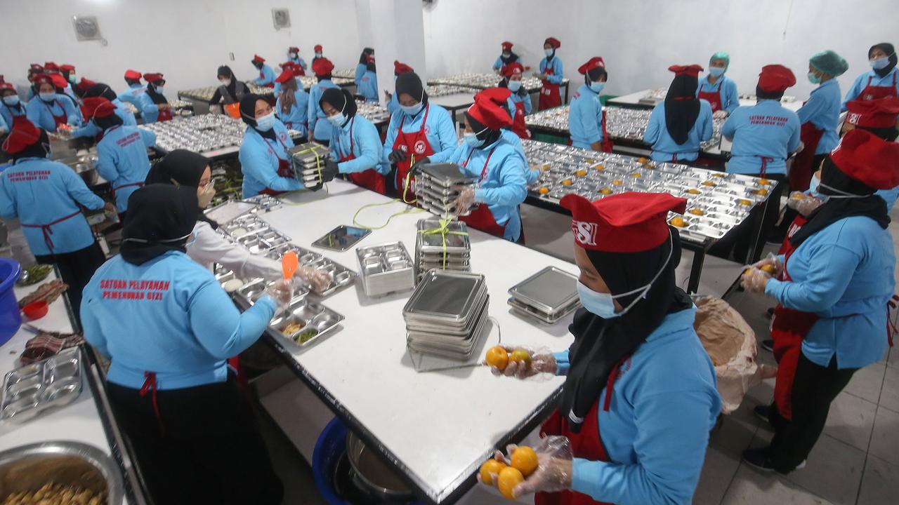 Dapur Makan Bergizi Gratis di Depok