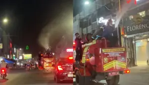 Lampung Hujan Abu Anak Krakatau, Jalanan Penuh Debu