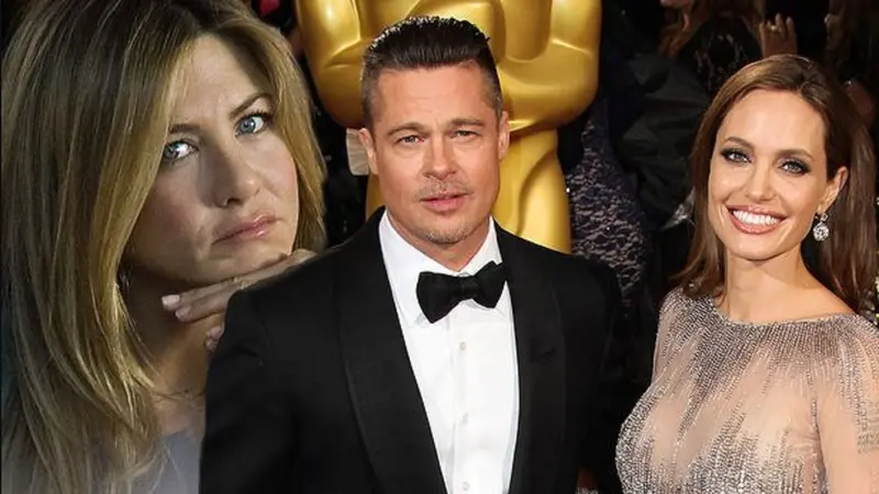 Jennifer Aniston, Brad Pitt dan Angelina Jolie