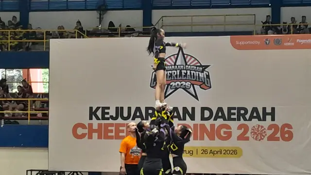 Kejuaraan cheerleading 2026. (Istimewa)