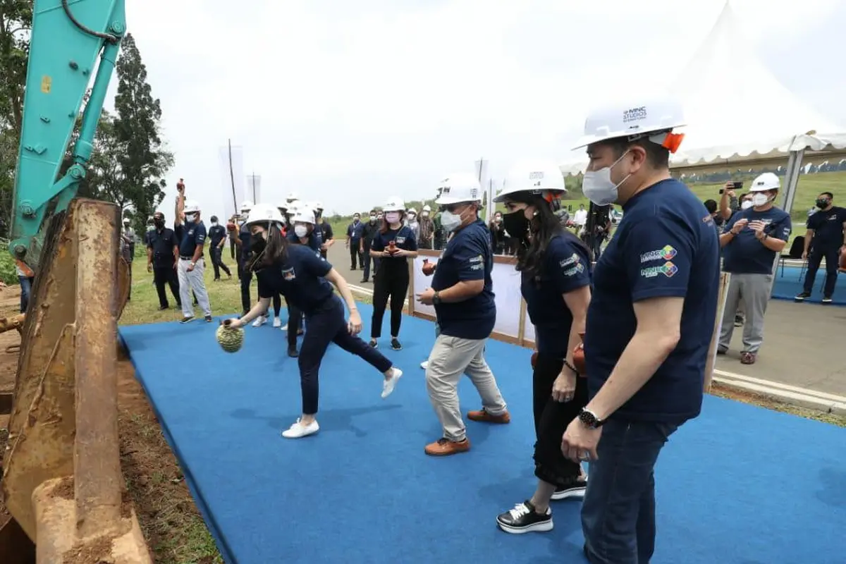 Movieland dibangun di atas lahan seluas 21 hektar di Kawasan Ekonomi Khusus MNC Lido City, Kabupaten Bogor, Jawa Barat.
