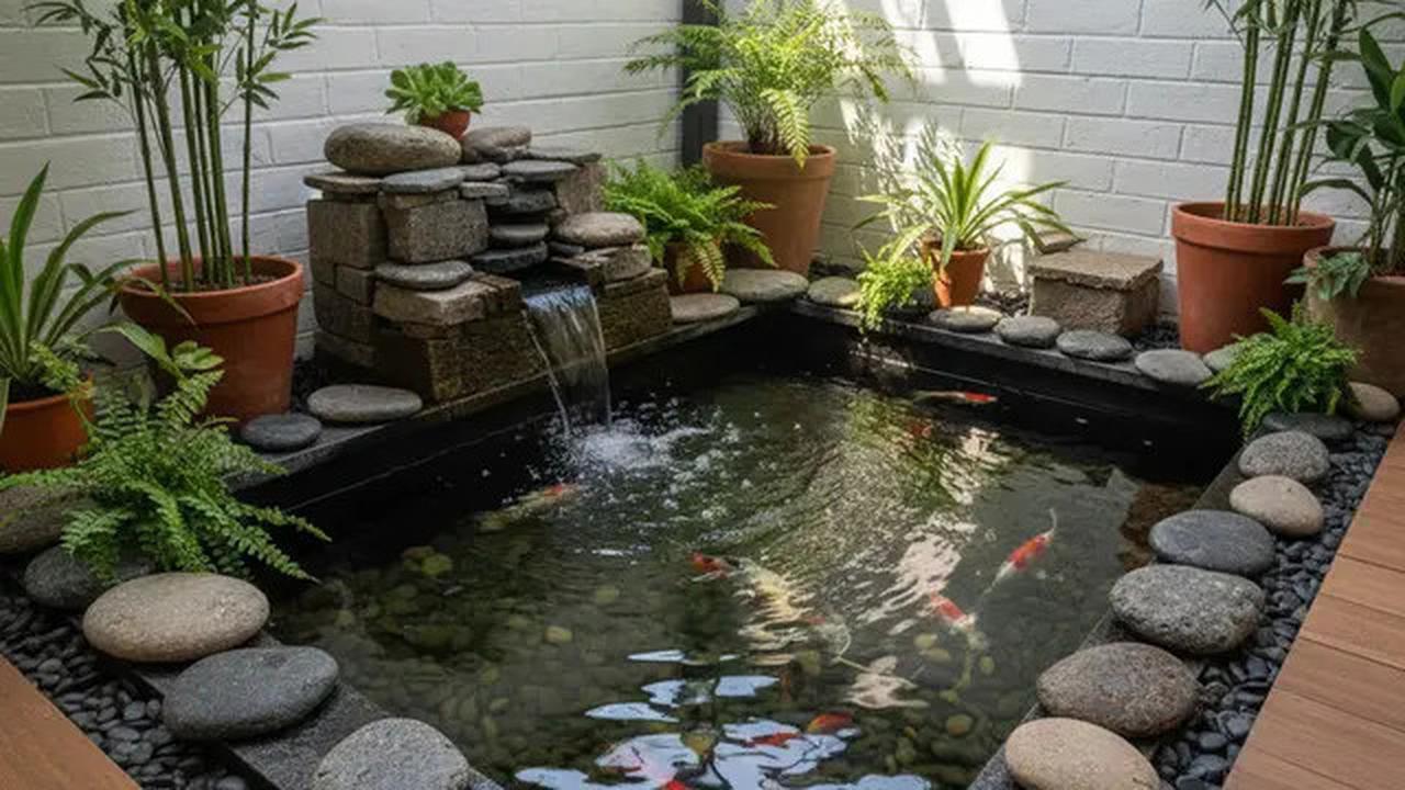 8 Model Kolam Ikan Minimalis Ukuran 1 Meter, Inspirasi untuk Hunian Terbatas