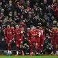 Liverpool menang tipis 1-0 atas klub kasta ketiga Liga Inggris Shrewsbury Town (PAUL ELLIS / AFP)