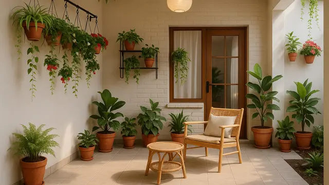 7 Inspirasi Teras Dalam Minimalis untuk Rumah Kecil agar Terasa Luas, Bikin Hunian Makin Sejuk dan Estetik