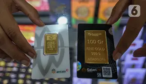 Harga Emas Antam Hari Ini Mulai 0,5 Gram hingga 1 Kg