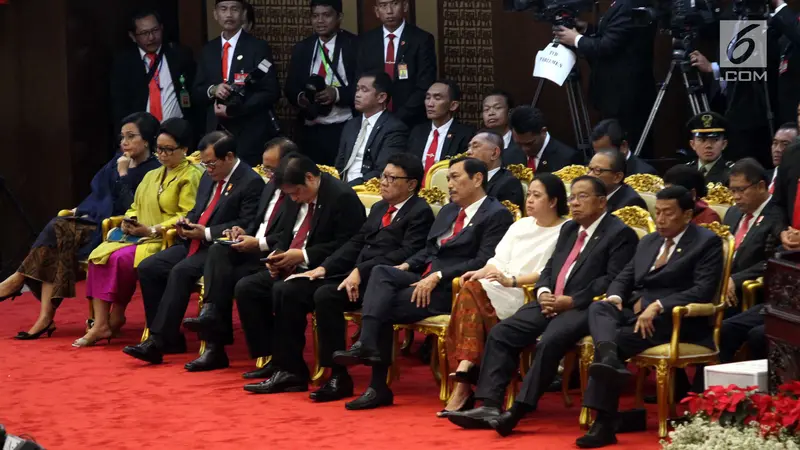 Tokoh Politik hingga Pejabat Tinggi Negara Hadiri Sidang Tahunan MPR