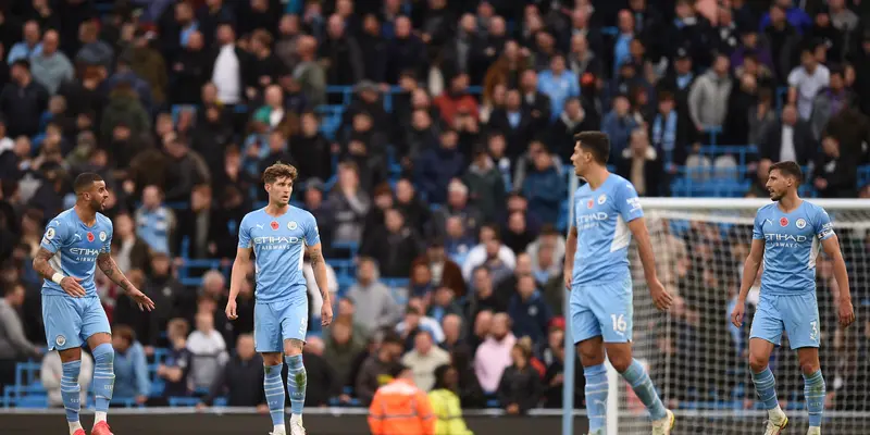 FOTO: Manchester City Tumbang dari Crystal Palace di Etihad Stadium