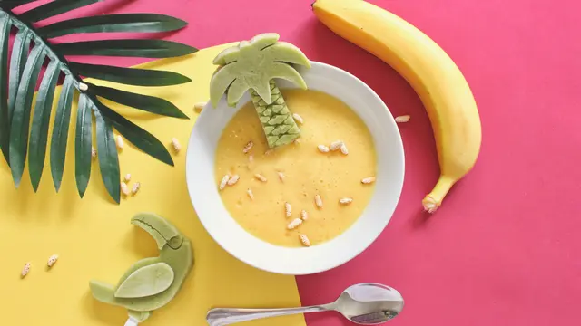 Contoh ilustrasi puree