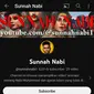 Sebuah kanal YouTube bernama Sunnah Nabi diduga menghina Nabi Muhammad bikin heboh media sosial.