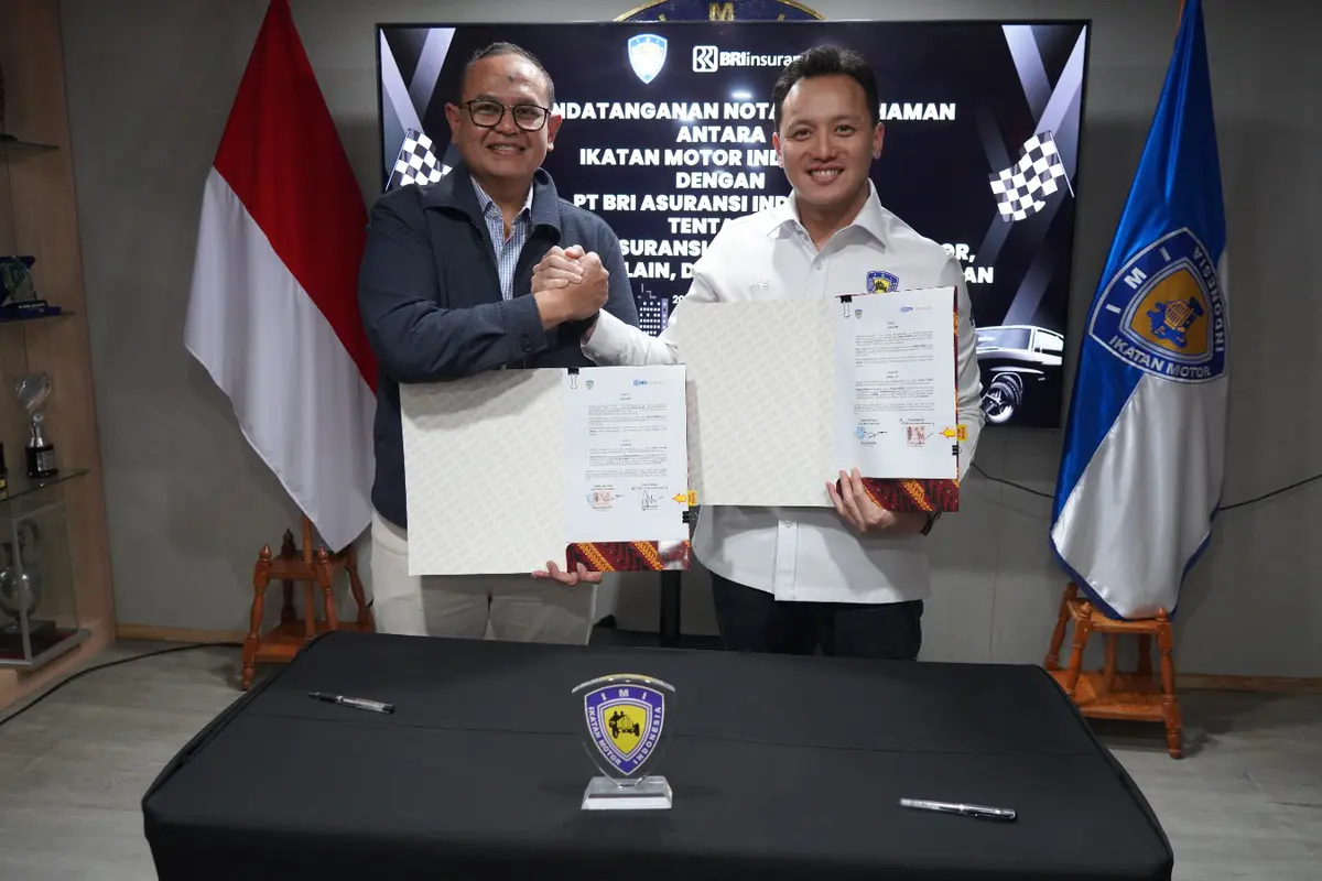 Kerja sama PT BRI Asuransi Indonesia (dengan dengan Ikatan Motor Indonesia (IMI)