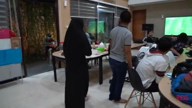 Ria Ricis di Kantor Raffi Ahmad