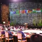 Suasana jamuan makan malam KTT G20 di GWK Bali pada Selasa malam, 15 November 2022. (dok. Biro Sekretariat Kepresidenan)