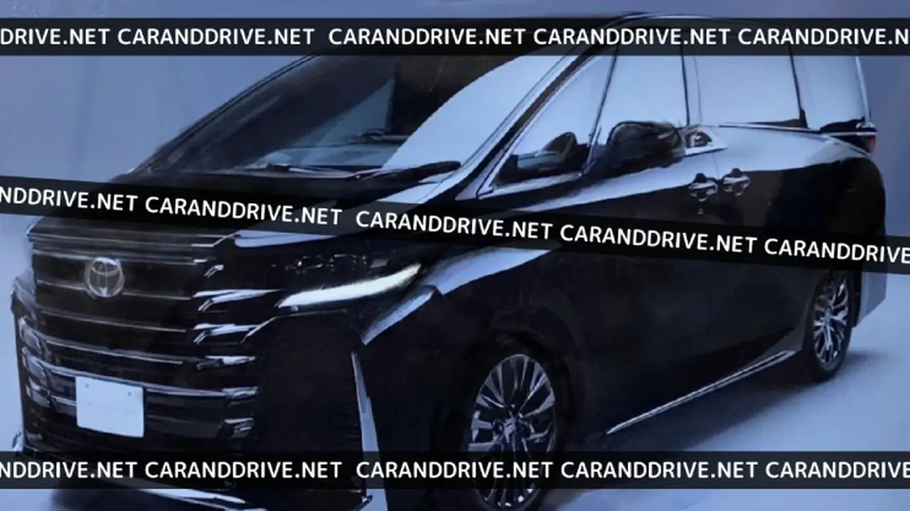 Foto Toyota Vellfire terbaru bocor di internet