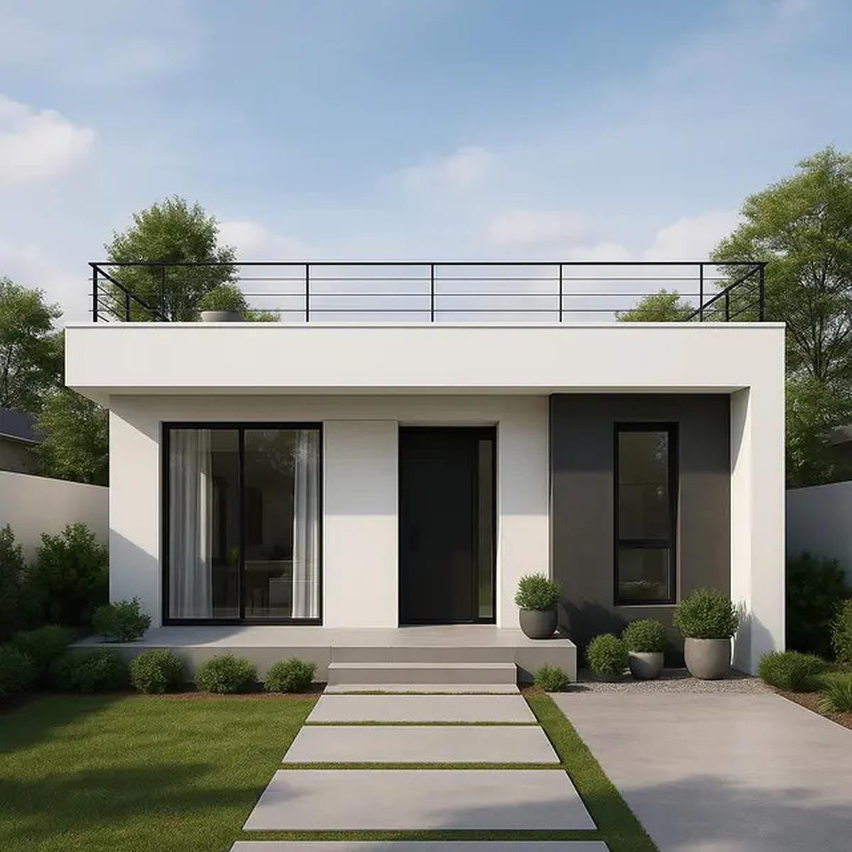 7 Model Rumah 1 Lantai Atap Dak Cor yang Lagi Tren di 2025, Modern dan Fungsional