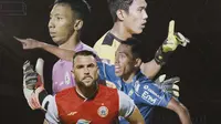 Piala Menpora -  Hilman Syah, Marko Simic, Frets Butuan, Ega Rizky (Bola.com/Adreanus Titus)