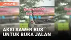Viral Aksi Sawer Bus, Dirlantas Polda Jawa Timur Minta Patroli