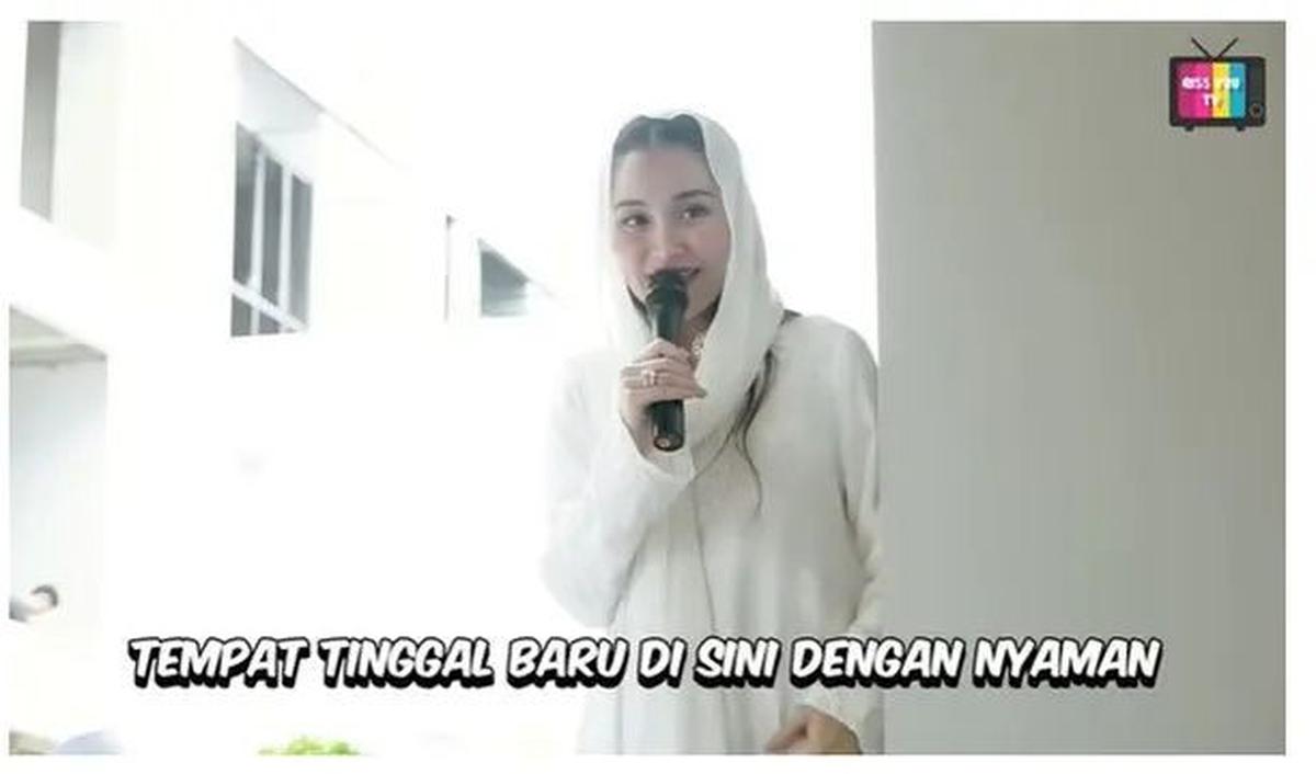 Ayu Ting Ting mengungkapkan harapannya untuk bisa tinggal di rumah baru dengan nyaman dan aman.