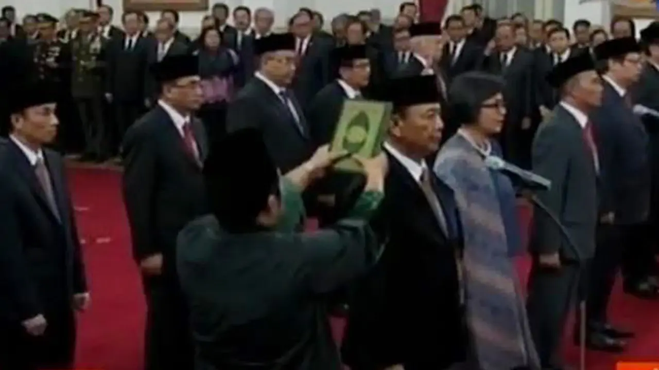Pelantikan Menteri Baru 