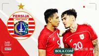 Shayne Pattynama, Rizky Ridho, Persija. (Bola.com/Wiwig Prayugi)