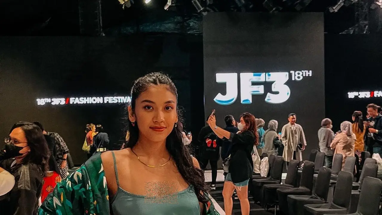 6 Potret Baby Bump Canti Tachril Istri Adipati Dolken di JF3 2022, Curi Perhatian