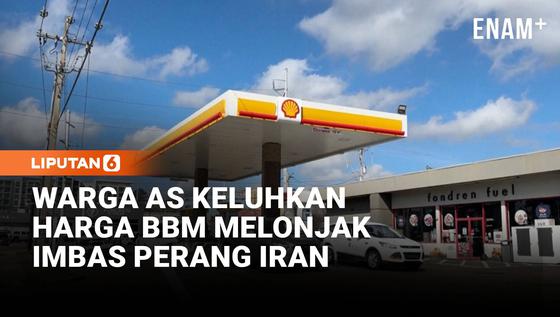 Harga BBM di Amerika Serikat Melonjak Imbas Perang Iran, Warga Mengeluh