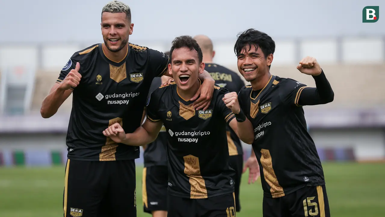 Foto: Egy Maulana Vikri Langsung Cetak Gol di Laga Debut BRI Liga 1, Dewa United Ditahan Imbang Madura United