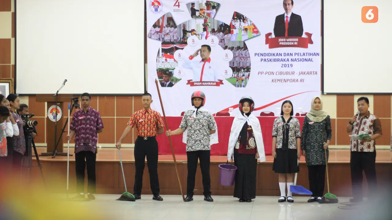 Paskibraka 2019, Paskibraka Nasional 2019