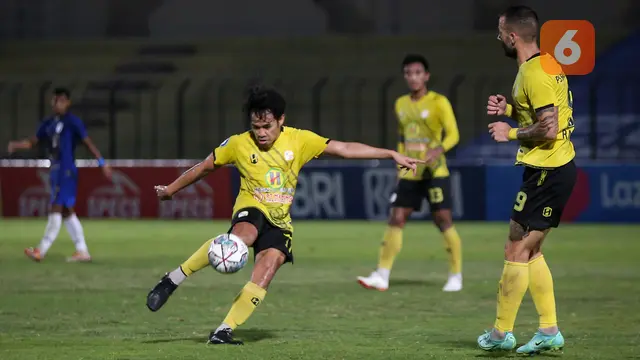 Foto: Gol Telat Jonathan Cantillana Bawa PSIS Tekuk Barito Putera dan Kudeta Bhayangkara FC dari Puncak Klasemen BRI Liga 1