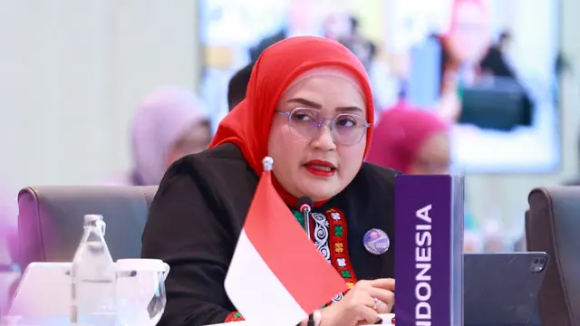 Direktur Jenderal Pembinaan Hubungan Industrial dan Jaminan Sosial Tenaga Kerja Kemnaker Indah Anggoro Putri. (Dok. Kemnaker)