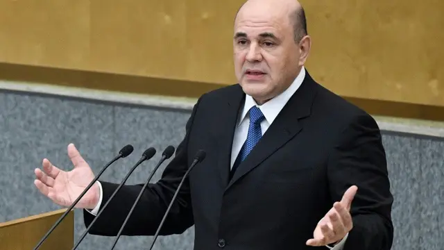 Perdana Menteri baru Rusia, Mikhail Mushustin.