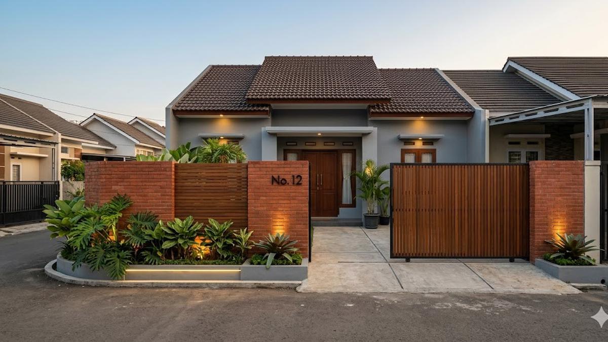 9 Kombinasi Material Pagar yang Membuat Rumah Terlihat Lebih Mahal dari Harga Aslinya