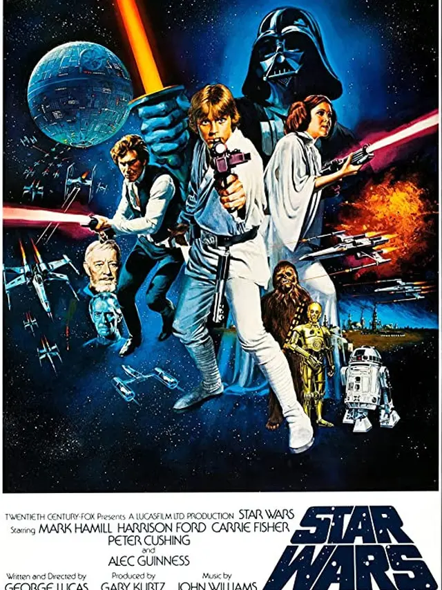 Poster film Star Wars. (Foto: Dok. Lucas Films/ 20th Century Fox/ IMDb)