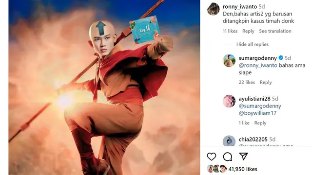 Reaksi Denny Sumargo Diminta Bahas Sandra Dewi