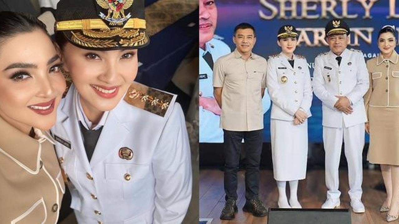 4 Potret Ashanty Hadiri Syukuran Pelantikan Sherly Tjoanda Laos sebagai Gubernur Malut, Menawan Pakai Serba Coklat