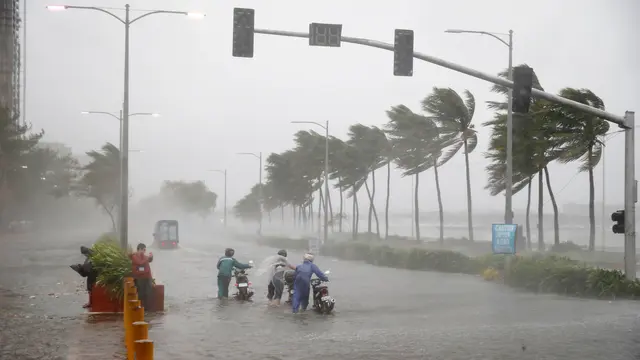 Topan Mangkhut Filipina