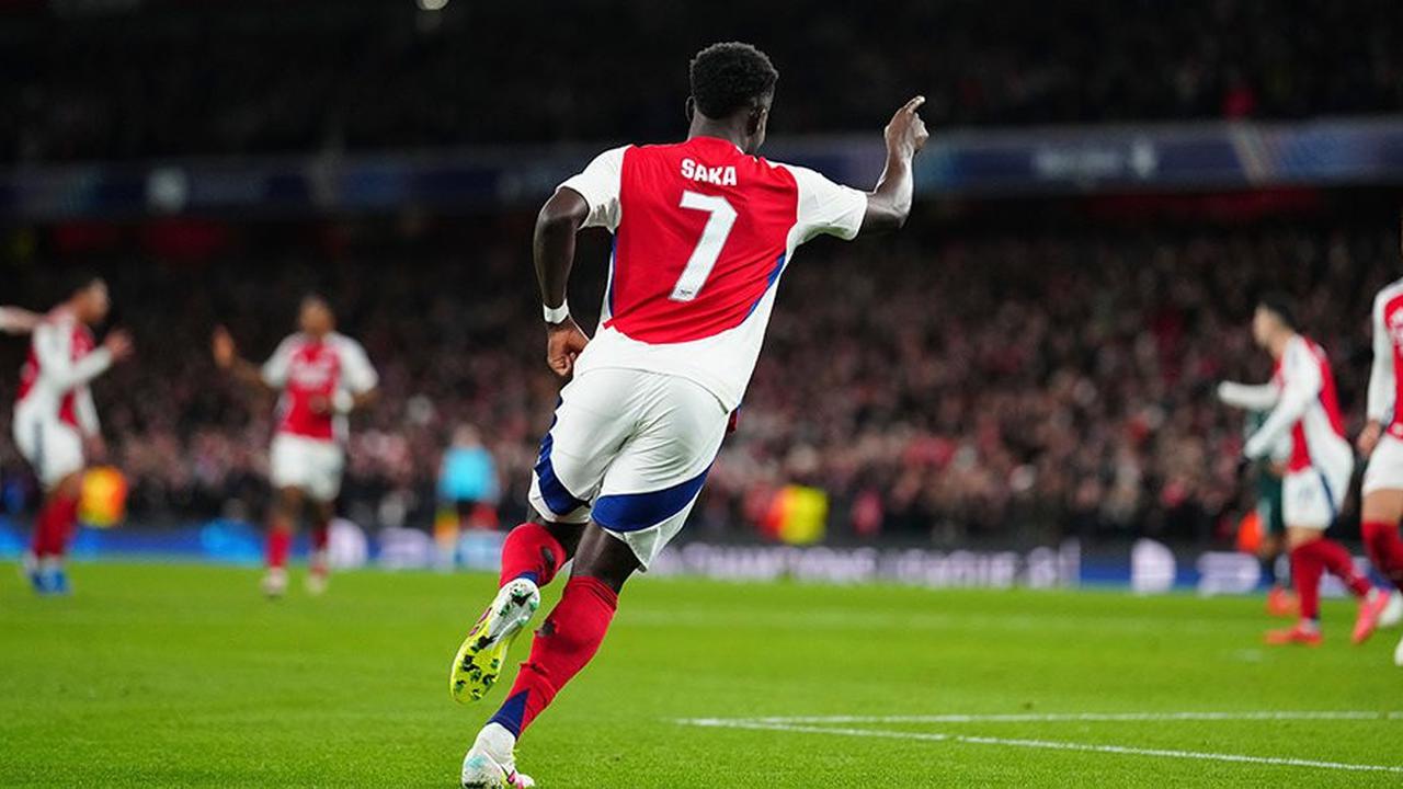 Bukayo Saka Kembali Berlatih, Arsenal Dapat Angin Segar Jelang Duel Lawan Real Madrid