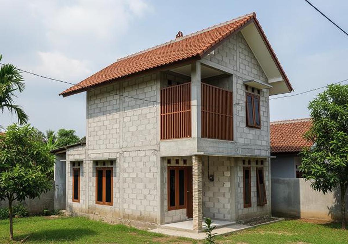 7 Inspirasi Desain Rumah 2 Lantai Budget di Bawah Rp 200 Juta yang Nyaman dan Modern