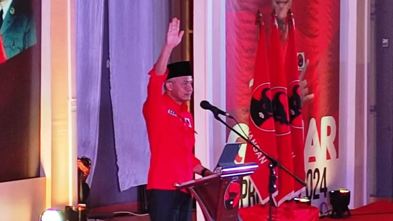 Konsolidasi Pilpres 2024 di Palembang, Ganjar Pranowo Yakin Menangkan Suara Sumsel