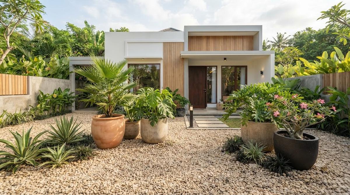 Inspirasi Gravel Garden untuk Rumah di Perkotaan