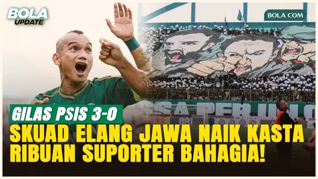 PSS Sleman Amankan Tiket Promosi ke Super League 2026/2027 Usai Gilas PSIS 3-0
