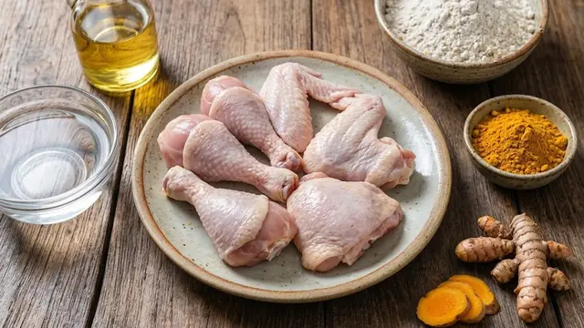 Resep Curcuma Fried Chicken