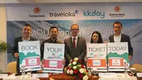 Traveloka, menjalin kemitraan strategis dengan Switzerland Tourism, Swiss Travel System AG, dan KKday. Kolaborasi ini bertujuan untuk memperluas jangkauan produk travel activities kepada konsumen di Indonesia dan Asia Tenggara.